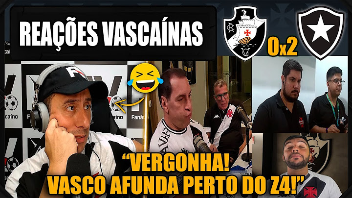 REAÇÕES dos VASCAÍNOS - VASCO 0x2 BOTAFOGO - BRASILEIRÃO 2025 - VAMOS RIR DO VASCO!
