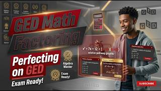 GED Math Factoring #passGED