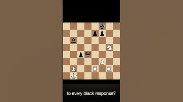 Daily Chess Combinations - No. 185 - #chess #puzzle #dailychess #shorts #0_algo_chess