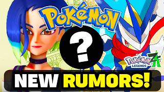 POKEMON NEWS & LEAKS?! Mega Kalos Starters, Time Travel in Pokemon Legends ZA Update!?