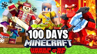 I Survived 100 Days on a LOST ISLAND in Hardcore Minecraft.. Here&#39;s What Happened..