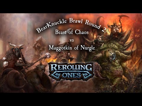 Warhammer: Age of Sigmar Battle Report - Beasts of Chaos vs Maggotkin of Nurgle
