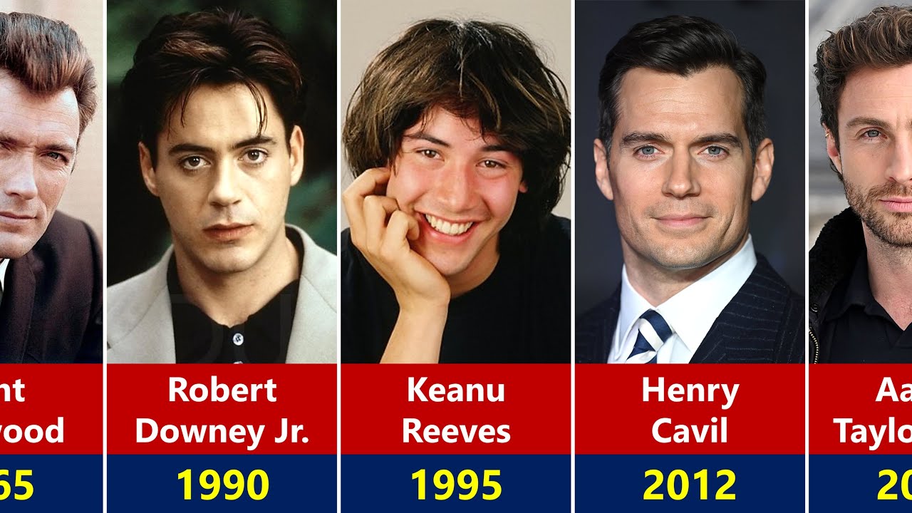 Hollywood's Most Handsome Actor Every Year (19302025) YouTube