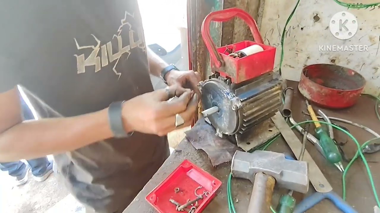 self priming monoblock pump 0.5 H.P BAERING WATAR SIL DALNA SIKHEN FULL VEDIO