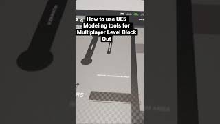 How to utilize Unreal Engine 5 Modeling Tools for Multiplayer Level Design #unreal #leveldesign