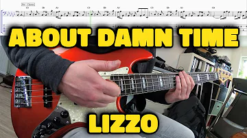 Lizzo - About Damn Time - Bass Line - Score - Tabs - Cover