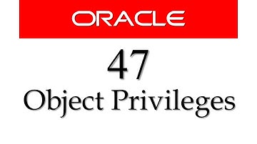 SQL tutorial 47: How to Grant Object Privileges With Grant Option in Oracle Database