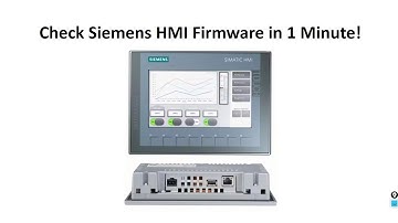 Siemens HMI Firmware Version Checking | Full Guide Step by Step