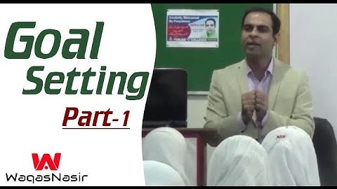 Goal Setting | Part-1 | Qasim Ali Shah | Urdu/Hindi | WaqasNasir