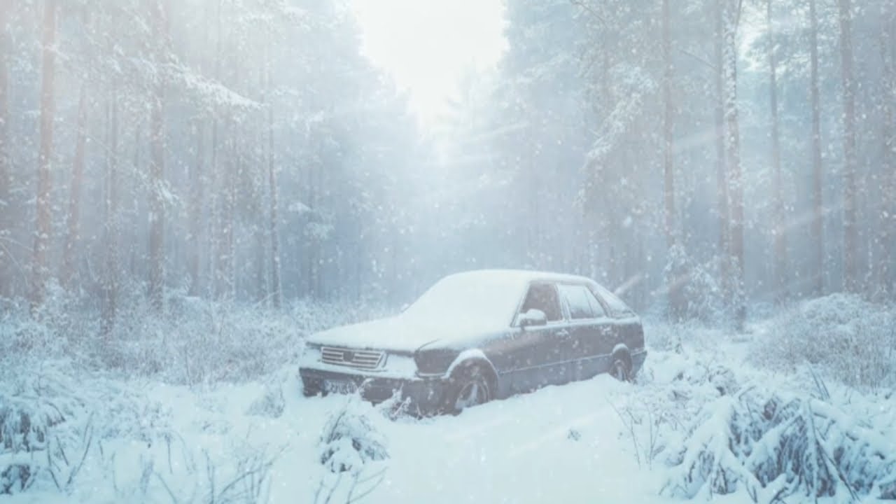 Heavy Blizzard Storm at Night┇Howling Wind & Blowing Snow┇Sounds for ...