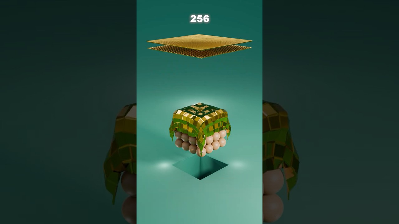 1M Gold Cloth x Wood Spherical Beads Cube Sim | Which one works best? 