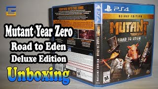 Mutant Year Zero: Road to Eden Deluxe Edition PS4 Unboxing & Overview