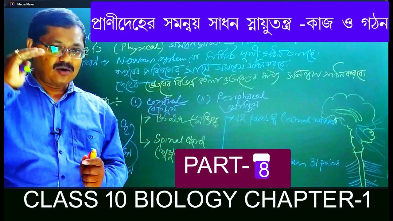 human nervous system /Life science bengali lecture class 10 chapter 1