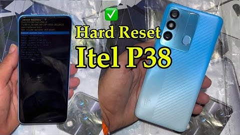 Hard Reset Itel P38 ✅