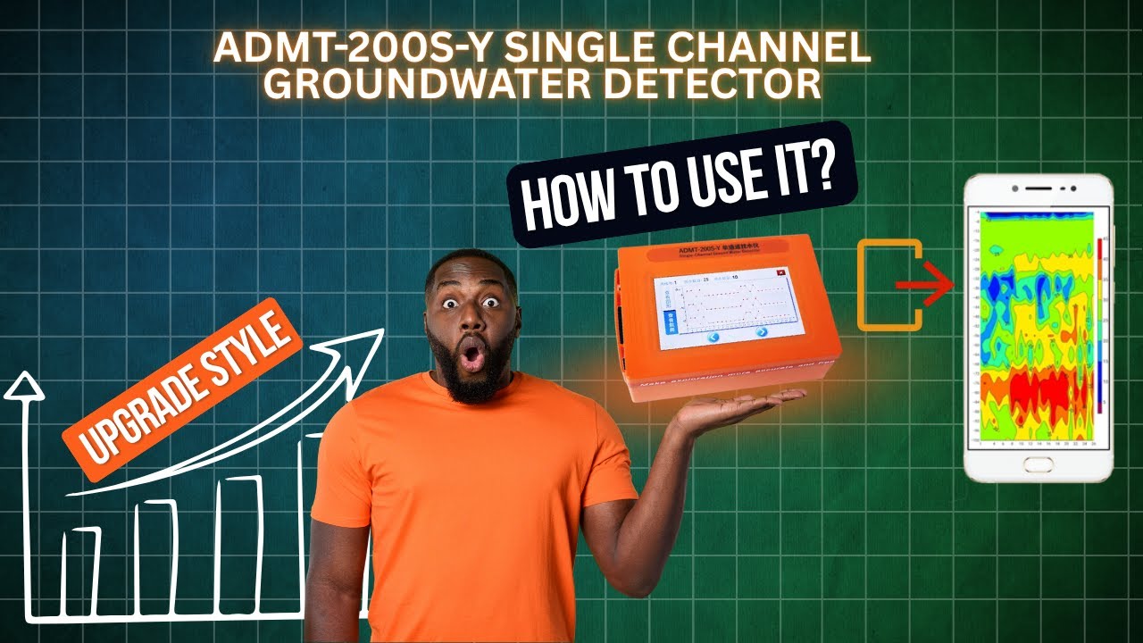 How to use ADMT-200S-Y ADMT-300S-Y Single Channel Groundwater Detector ...