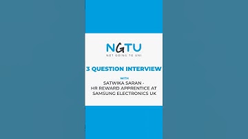 Apprentice 3 question interview #apprenticeships #careers