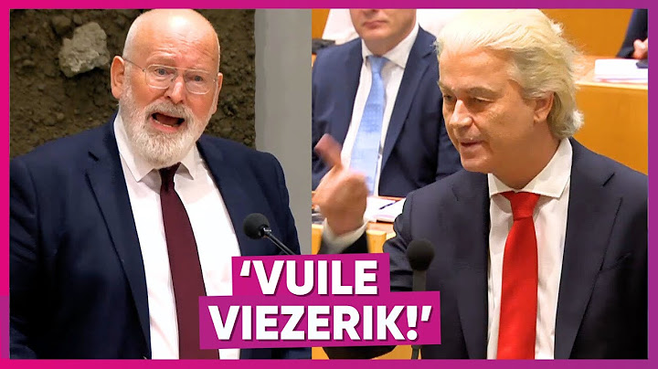 Ergste ruzies tussen Wilders en Timmermans in 2024