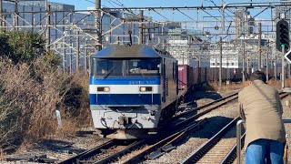 3064レef210-120号機+コキ20両