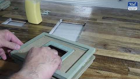 Wall-Smart solid board flush mount for Savant ITP-E8000 8" screen