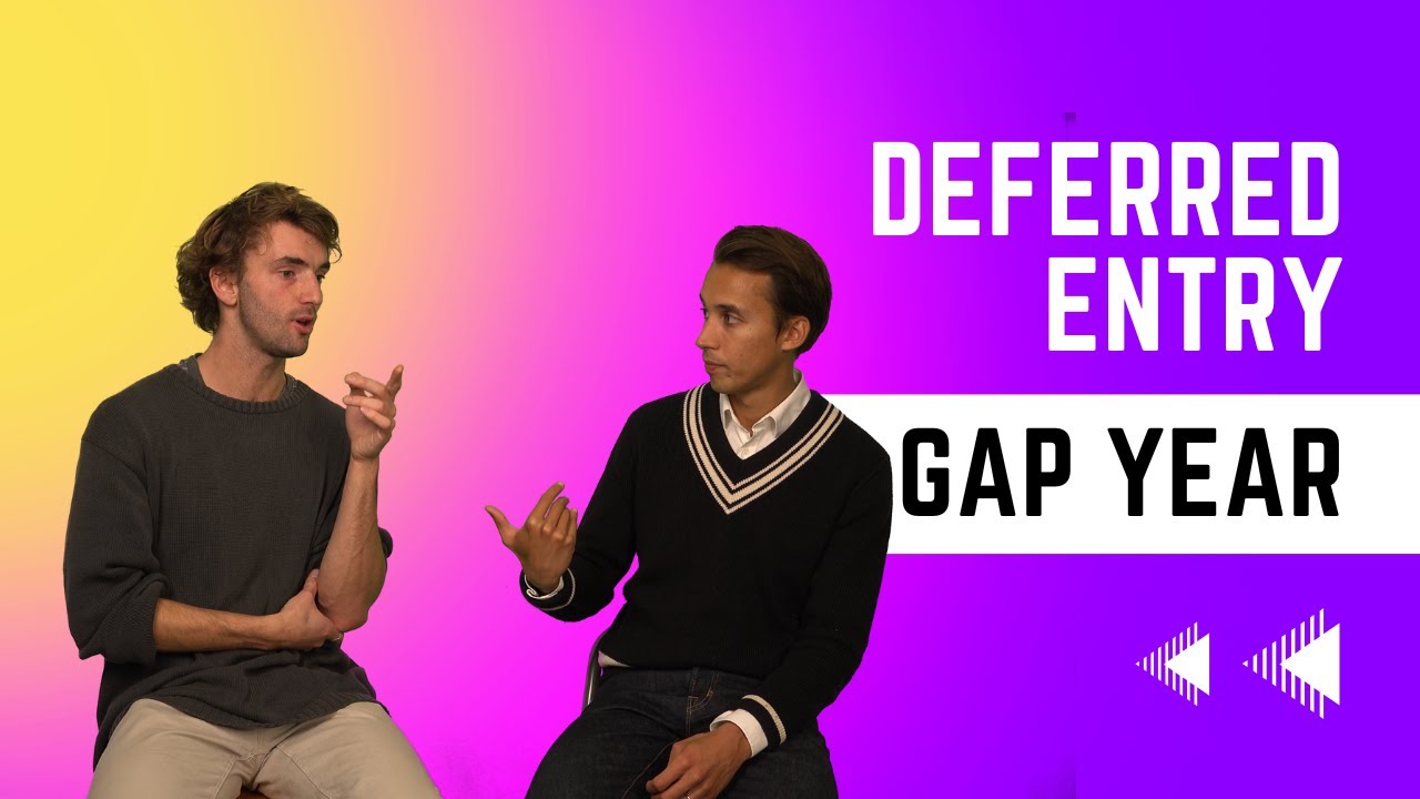 What are gap years, deferred entry and other? | A&J Education - YouTube