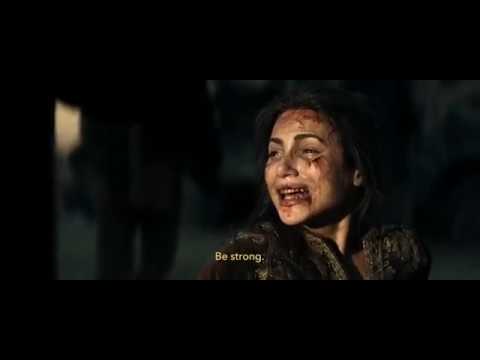 Scene from 12 Strong movie - Female Student in Taliban