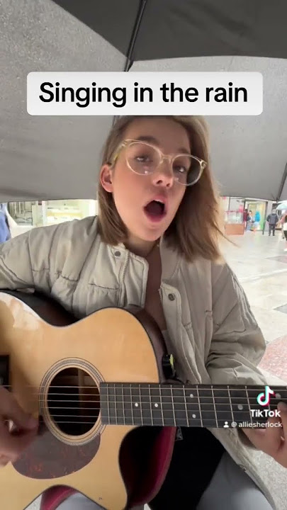 Singing in the rain - Beggin Allie Sherlock Cover #cover #alliesherlock #singer #allie #cover