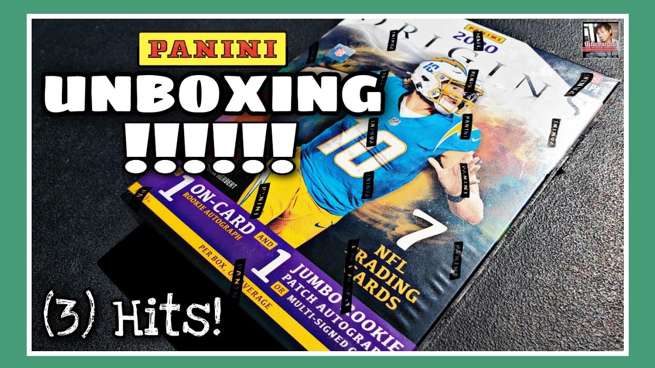 Release Day! 2020 Panini Origins Football HOBBY Box Opening - Great Looking Cards! 3 HITS!