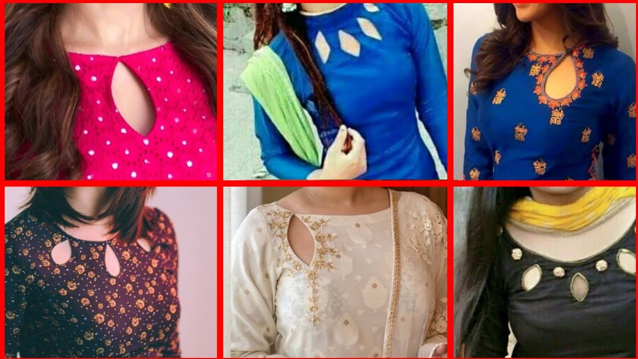 8 New Neck Designs for Kurti | FASHIOLA