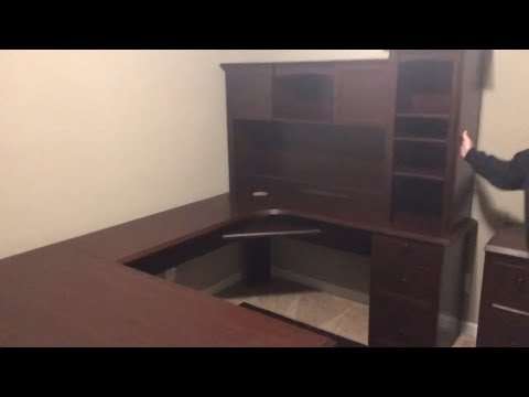 Assembling Broadstreet Collection Office Furniture Youtube