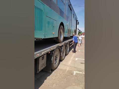 Уральск. Новые автобусы. 22 маршрут. - YouTube