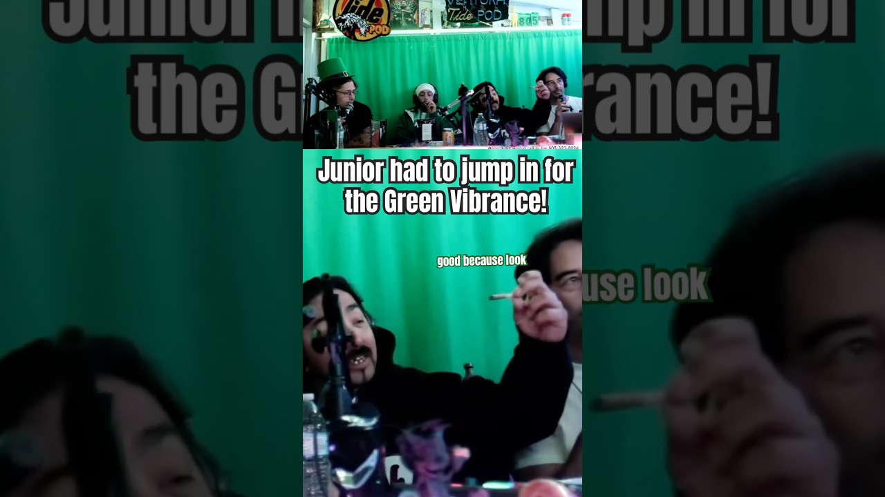 Junior helping with our comercial for @greenvibrance