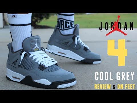 cool grey 4s yellow laces