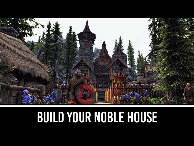 Valkyrie Skyrim Mods - This player home mod is called Kainalten Keep that  can be found next to Solitude Sawmill or southwest from Solitude .  Kainalten Keep is a free player home