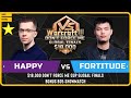 Wc3  ud happy vs fortitude hu  bonus showmatch  18000 dont force me cup global finals