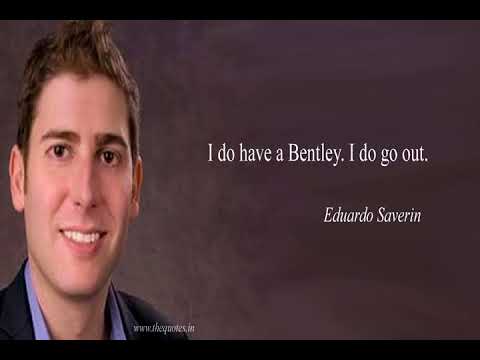 Video: Eduardo Saverin Nettovärde: Wiki, Gift, Familj, Bröllop, Lön, Syskon