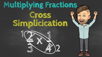 Multiplying Fractions with Cross Simplification | Math with Mr. Bee | CCSS 5.NF.B.4a