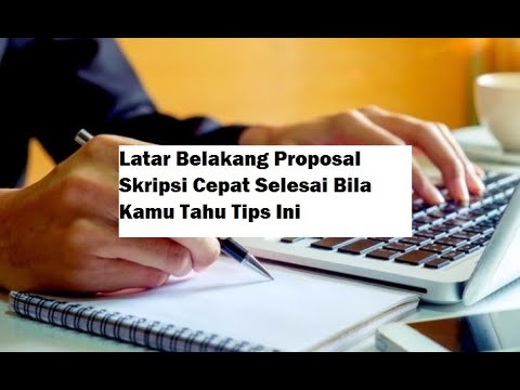 TIPS MENYUSUN LATAR