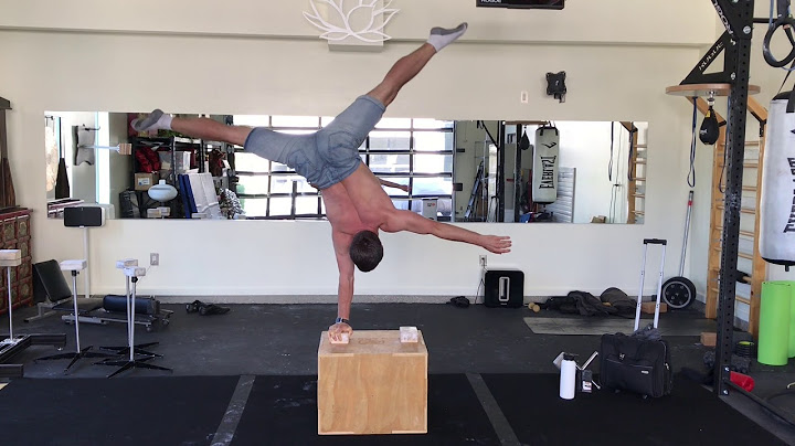 One arm push ups!