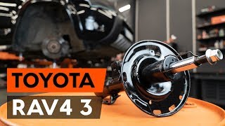 Cómo cambiar Amortiguador TOYOTA RAV 4 III (ACA3_, ACE_, ALA3_, GSA3_, ZSA3_) - vídeo guía