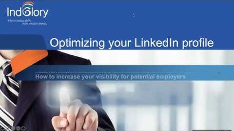 LinkedIn Profile Optimization Webinar