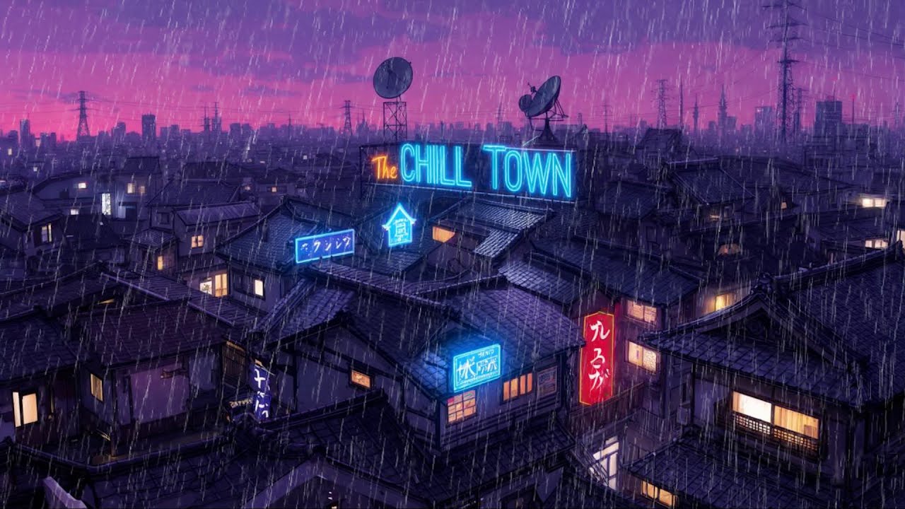 Lofi Hip Hop Beats | 1980s & 90s Nostalgic Old Tokyo Town Ambience 🌃 ...