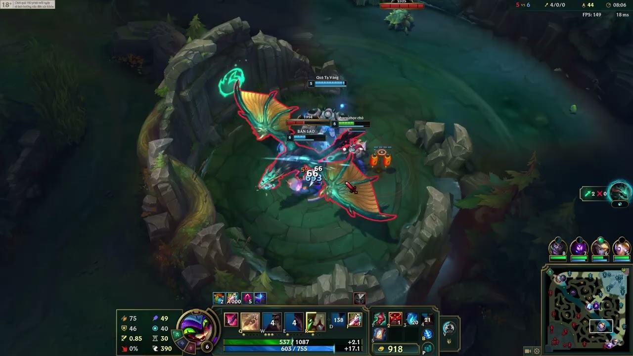 Shaco AP rừng vs Lee Sin | Shaco 1000 IQ với lối đi rừng cực kỳ khó chịu