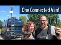 Ultimate RV Mobile Internet Setup: Our Super Connected Travato Van with Starlink &amp; 5G Cellular