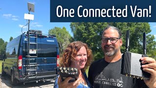 Ultimate RV Mobile Internet Setup: Our Super Connected Travato Van with Starlink &amp; 5G Cellular