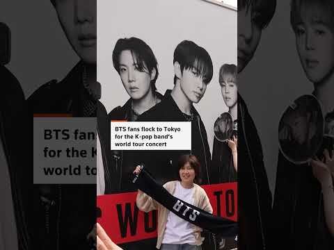 💜🎫 BTS world tour draws ARMY to Tokyo