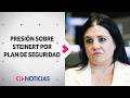 NO PRESENTÓ PLAN CONCRETO: Presión sobre ministra Steinert por administración en Seguridad