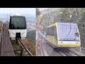 Sarakurayama Cable Car and Slope Car - 皿倉山ケーブルカ の動画、YouTube動画。