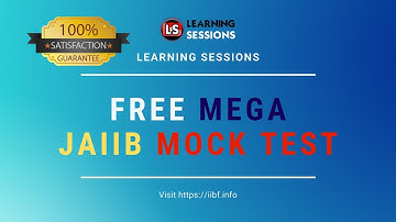 Jaiib Mega Mock test Principles and Practices of Banking | Free Jaiib Study Material
