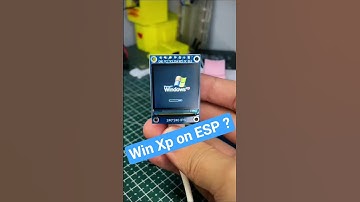 its just a Trick i just run win XP video with an ESP32 in TFT Display #tftdisplay #esp32 #Windows