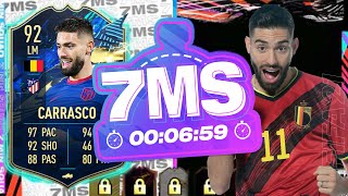 TOTS CARRASCO!!! - 7 MINUTE SQUAD BUILDER @Jack54HD   FIFA 21 ULTIMATE TEAM 7MS